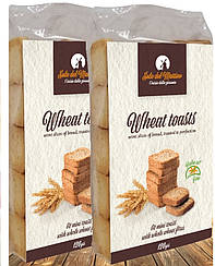 Міні-тости грінки з цільного пшеничного борошна 120г TM Sole del Mattino