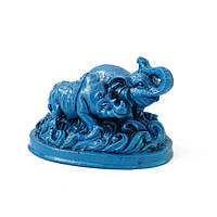 Статуетка "Синій Носоріг і Слон" полістоун