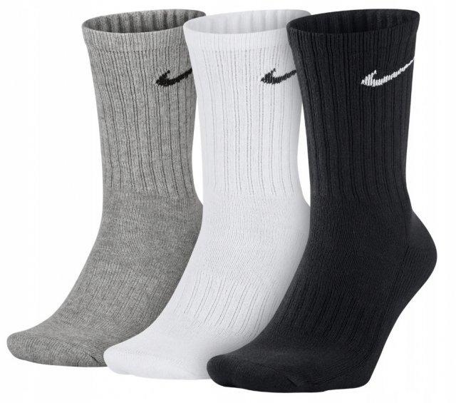 Шкарпетки спортивні високі Nike Everyday Cushioned SX7664-964 (3 в 1)
