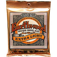 Струны Ernie Ball 2150 Earthwood Phosphor Bronze Extra Light 10-50