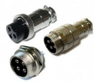 01-06-000. Роз'єми гарнітурні різьбові (MIC)