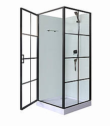 Душовий бокс INSANA  AGATA 90x90x207 мілкий піддон квадратний