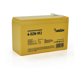 Акумулятор 9 А·год AGM Тяговий MERLION 6-DZM-9,12 V 9 Ah, F2