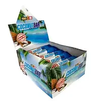 Протеїнові батончики Power Pro Coconut Bar без цукру 20x50g