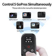 Пульт для GoPro 13/12/11/10/9/8/8/Max і смартфонів Telesin GP-RMT-T10, фото 6