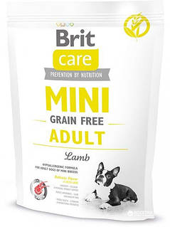 Сухий корм для дорослих собак мініатюрних порід Brit Care Mini Grain Free Adult 0.4 кг