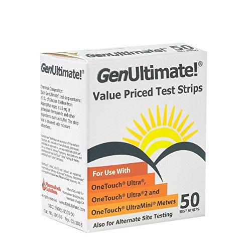 Тест-смужки Gen Ultimate ( аналог One Touch Ultra) 50 шт