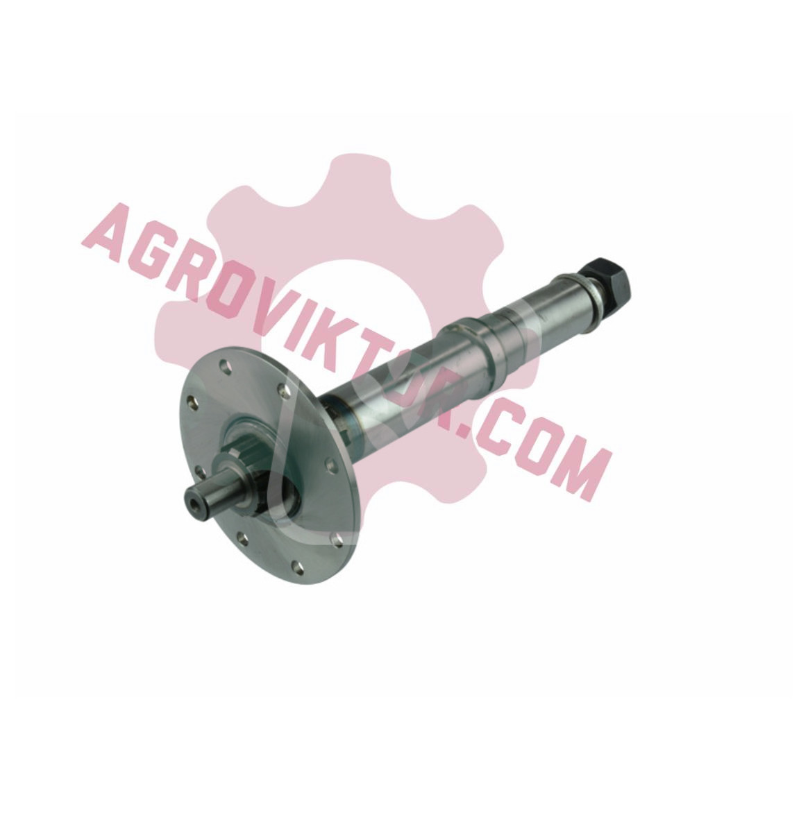 619852M2 Вал L-371 мм приставки двигуна комбайна Massey Ferguson 307-507 525-625, фото 1