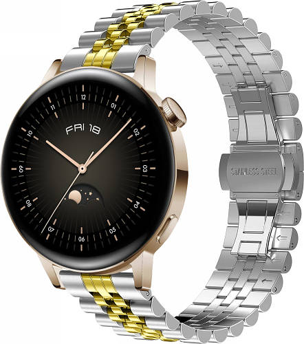 Металевий браслет Stech Line для Huawei Watch GT3 42mm (Хуавей Вотч ГТ3 ...