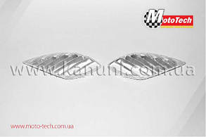 Скло поворотів передні Yamaha Jog SA-16/36/39 (пара) прозорі