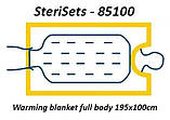 Ковдра для нагрівання пацієнта Sterisets 85400 Pediatric Neonatal Convective Warming Blanket, фото 4