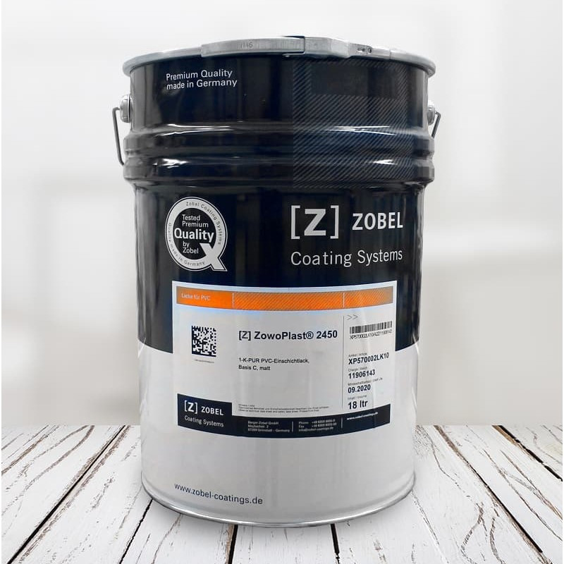 Краска для ПВХ однослойная Zobel ZowoPlast 2450 (1 л) (ID#1615838263 ...
