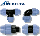 Коліно Унідельта, d 20х3/4", з зовн. різьбленням, затискний, компресійна, фото 5