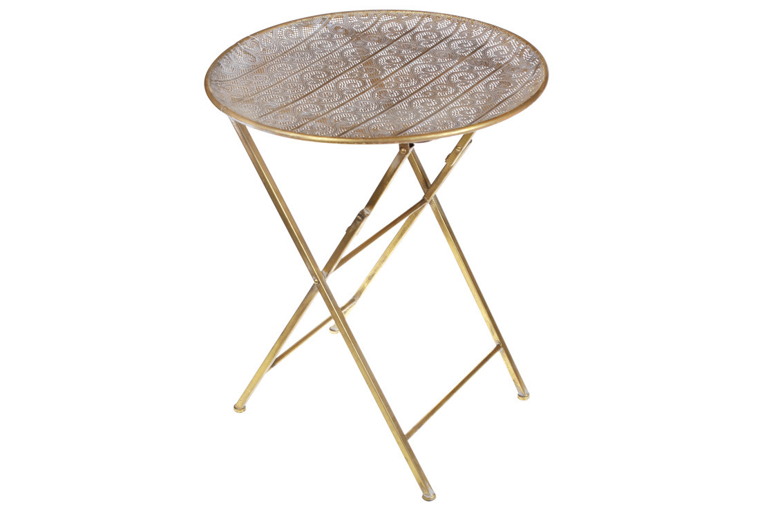 Стіл металевий складний 63см, фото 1