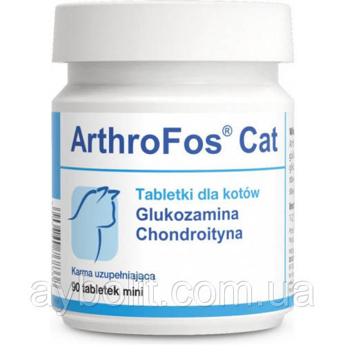 Таблетки Dolfos ArthroFos Cat для лечения ортопедических проблем для котов, 90 табл., фото 1