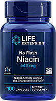 Life Extension Niacin No Flush B3 / Ниацин без покраснения кожи Б3 640 мг 100 капсул