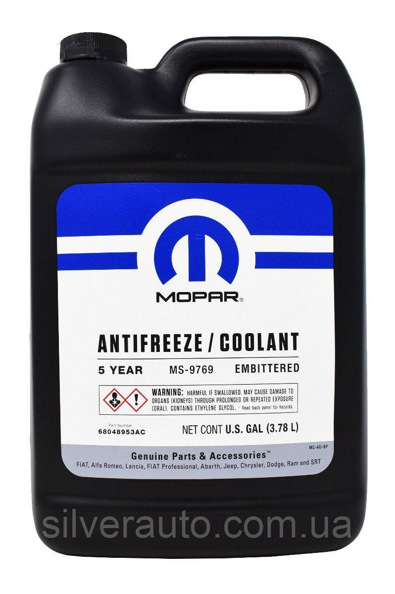 Антифриз Mopar Antifreeze Coolant (оранжевый) 3,78л - фото 1 - id-p1615841060
