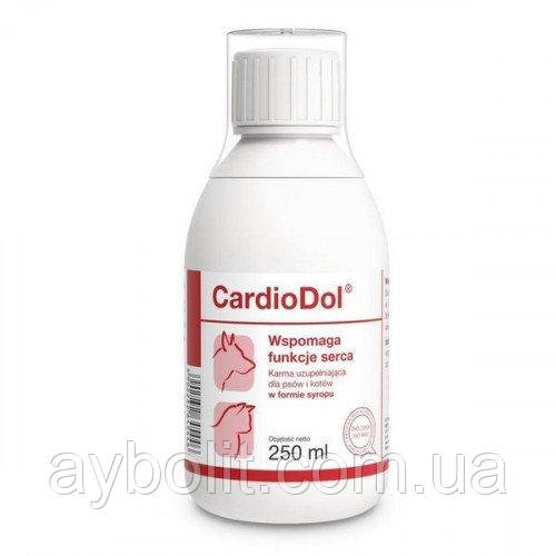 Сироп Dolfos CardioDol для поддержания работы сердца для собак и кошек, 250 мл