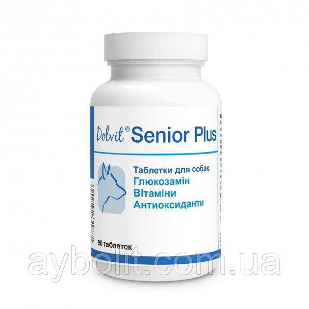 Витаминно минеральная кормовая добавка для пожилых собак Dolfos Dolvit Senior Plus 90 таб.