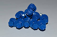 4,8*35 (5005 RAL) Саморіз покрівельний зі свердлом