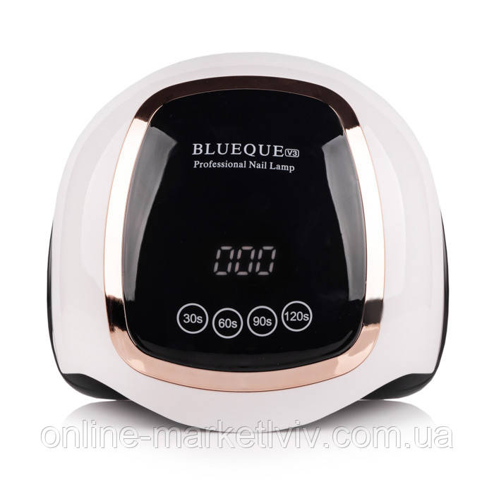 Лампа для манікюру 168W LED+UV SUN BQ-V3 / Ультрафіолетова Лампа для нігтів з LED-дисплеєм, фото 1