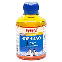 Чернила WWM EPSON Stylus CX3700/T26/TX106/SX125 (Yellow) (E73/Y) 200г