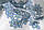 Заготовка під вишивку "Сорочка чоловіча" тканина атлас білий з малюнком на спині СЧ-014 (Модна вишивка), фото 2