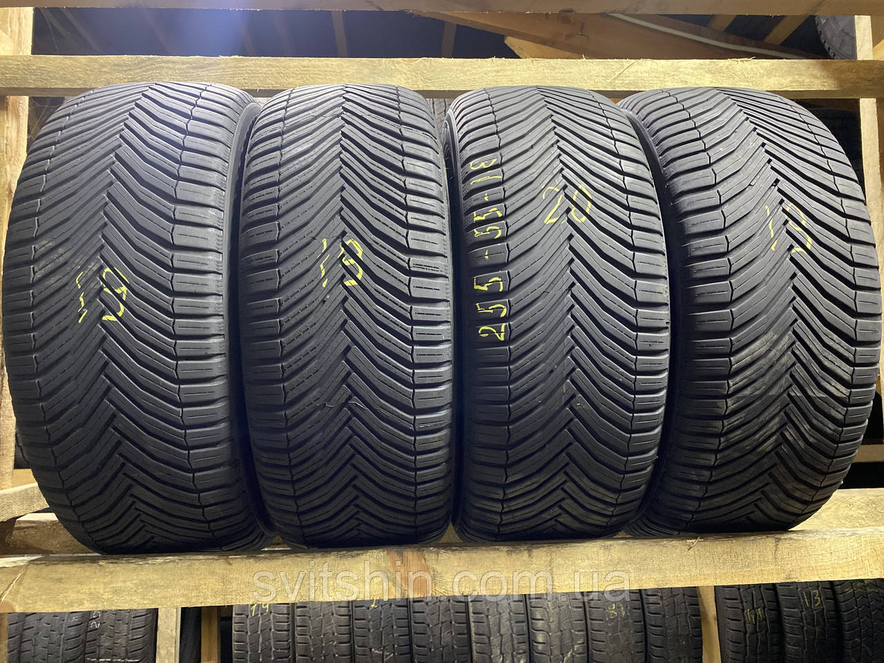 Шині всесез. 255/55R18 109W Michelin CrossClimate SUV 20.19рік 7-8мм