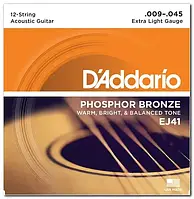 Cтруны для акустики D'ADDARIO EJ41