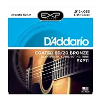 Струни для акустики d'addario EXP11