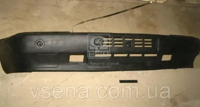 Бампер Газель (ГАЗ 3302) передн. черный, ст. обр (виробник Украина ...
