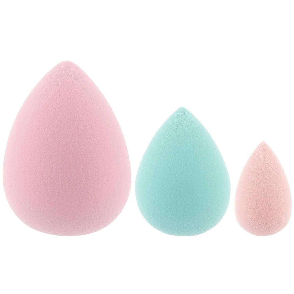 Набір спонжів для макіяжу Ilu ponges Mini Medium Large 3 шт Set 3шт, фото 1