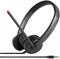 Гарнітура ПК стерео On-ear Lenovo Analog Headset, mini-jack, 1.2м (4XD0K25030)