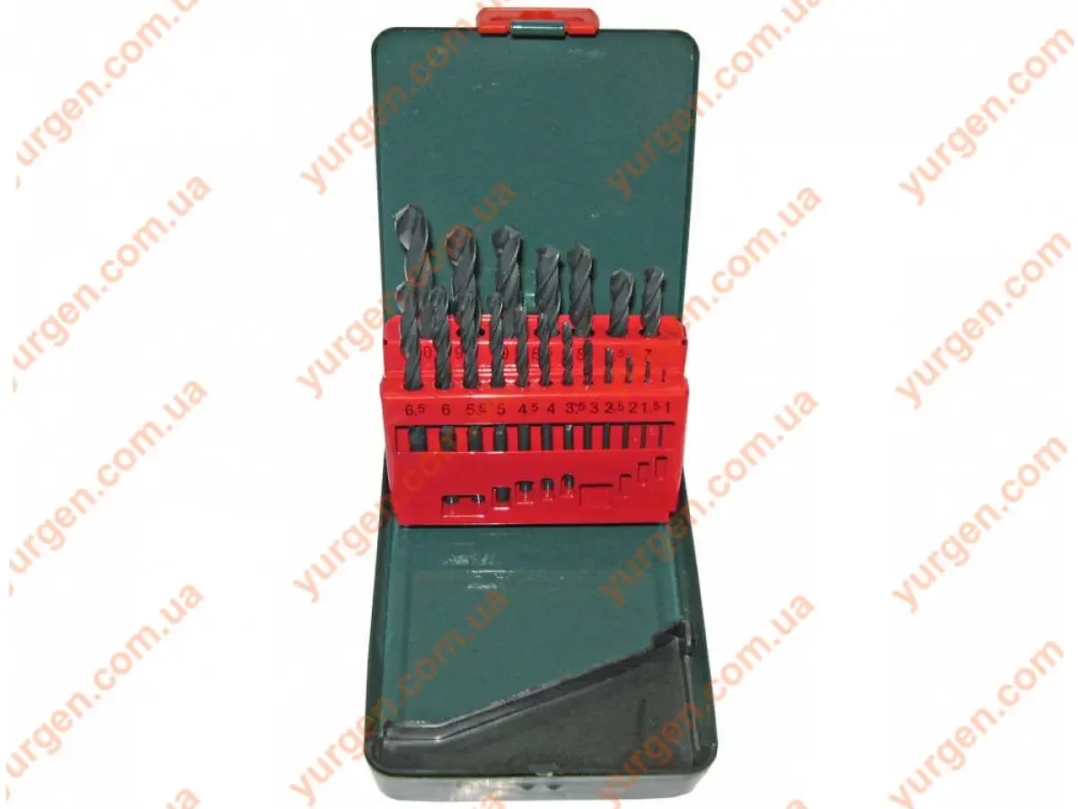 Набір свердлів Metabo по металу, 19 шт (код 627151000).