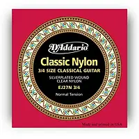 Струни для класичної гітари d'addario EJ27N 3/4