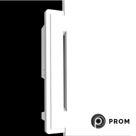 Гіпсовий світильникPromin VL1 235x75x56 МГВ- 80mm  білий VL2