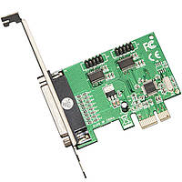 Контролер Frime WCH382L (ECF-PCIto2S1PWCH382.LP) PCI-E-1xRS232+1xLTP