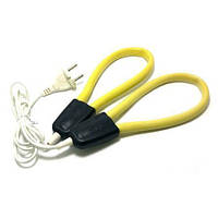 Электро-сушилка для обуви витая, универсальная, Желтая, электрическая сушка (сушарка для взуття) (KT)