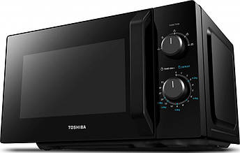 Мікрохвильова піч Toshiba MW2-MG20PF(BK)/GE (+гриль, 20 л, 800 Вт)