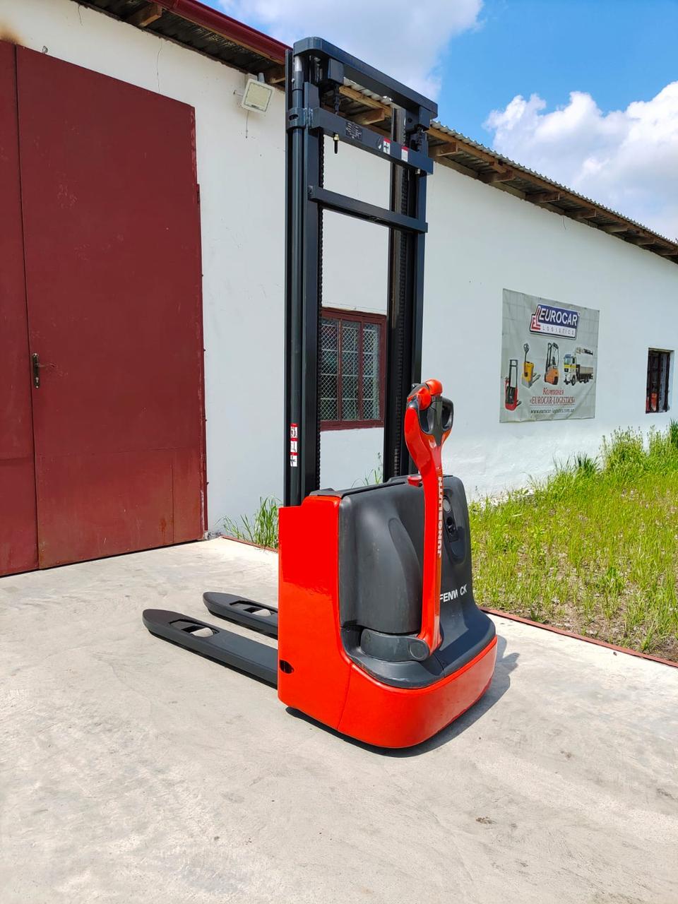 №630 Штабелер електричний самохідний Linde L12 1,2т 3,85м Гарантія