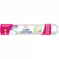 Диски ватні косметичні 120+20 шт Lady Cotton