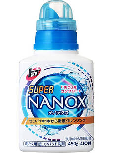Lion Top Super Nanox Концентрований рідкий засіб для прання білизни, 450 мл