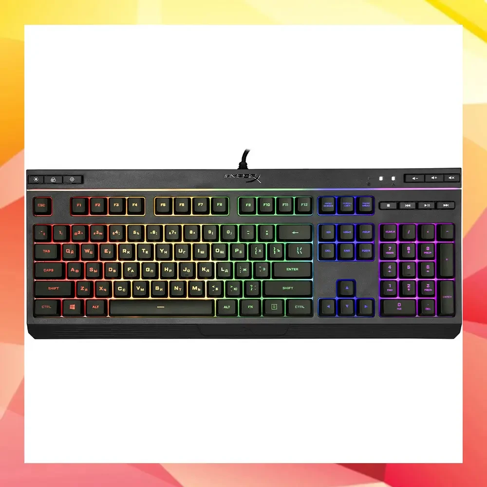 Hyperx core rgb клавиатура Hyperx core rgb клавиатура