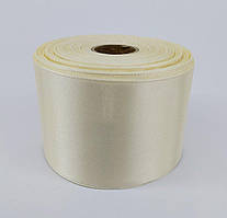 Стрічка атласна LiaM колір Шампань 5 см ширина 25 ярдів