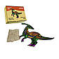 Пазл з дерева Динозавр Гадрозавр, А5-А3, фото 2