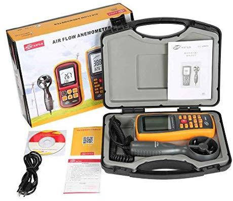 Анемометр-термометр USB 0,3-45м/с, 0-45°C BENETECH GM8902, цена 2687 ...