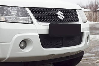 Захисна сітка переднього бампера Suzuki Grand Vitara 2008-2012 г. Сузуки Гранд Вітара