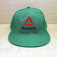 Снепбек Reebok зеленый