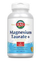 KAL, Magnesium Taurate+ (180 таб.), магний таурат, магний В6