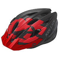 Шолом велосипедний KLS Blaze 018 S/M 54-58 Чорний з червоним